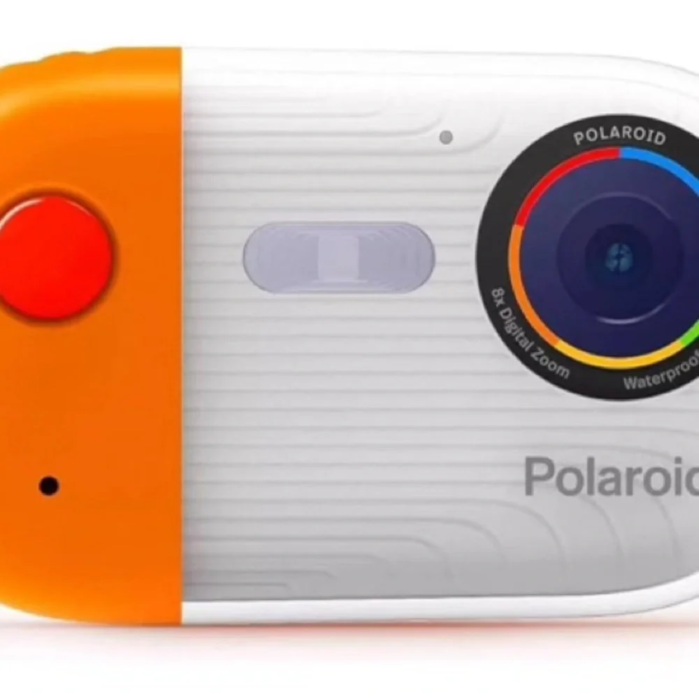 Polaroid Underwater Camera, Waterproof Camera w/LCD Display, USB Rechargeable